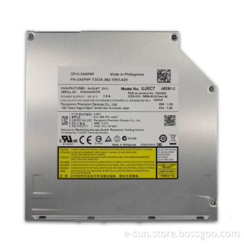 Panasonic UJ8C7 9.5mm Internal SATA Slot in DVDRW Burner Drive